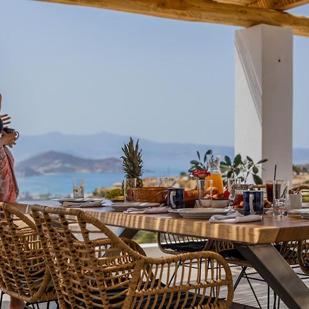 Naxos Skyline Deluxe Villas Agkidia Bagian luar foto