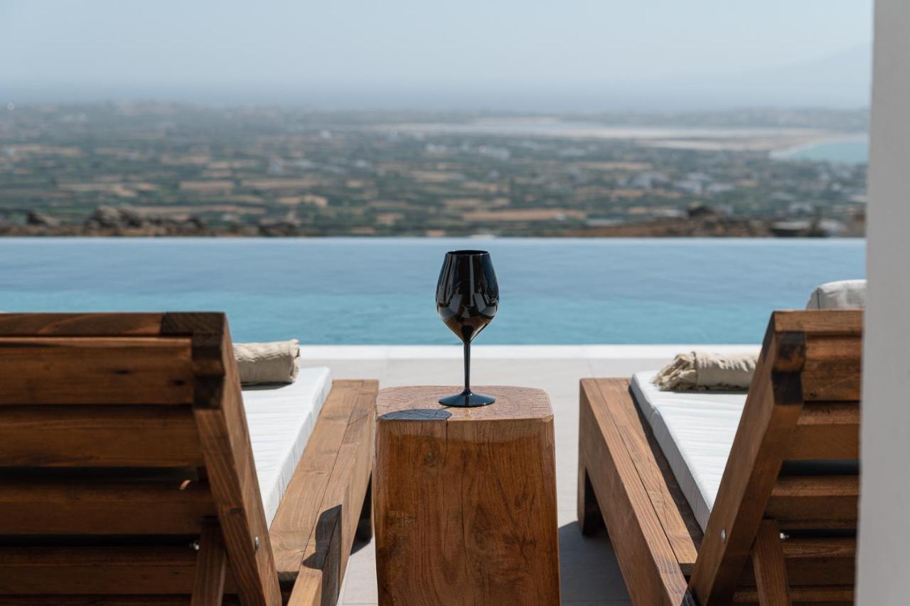Naxos Skyline Deluxe Villas Agkidia Bagian luar foto