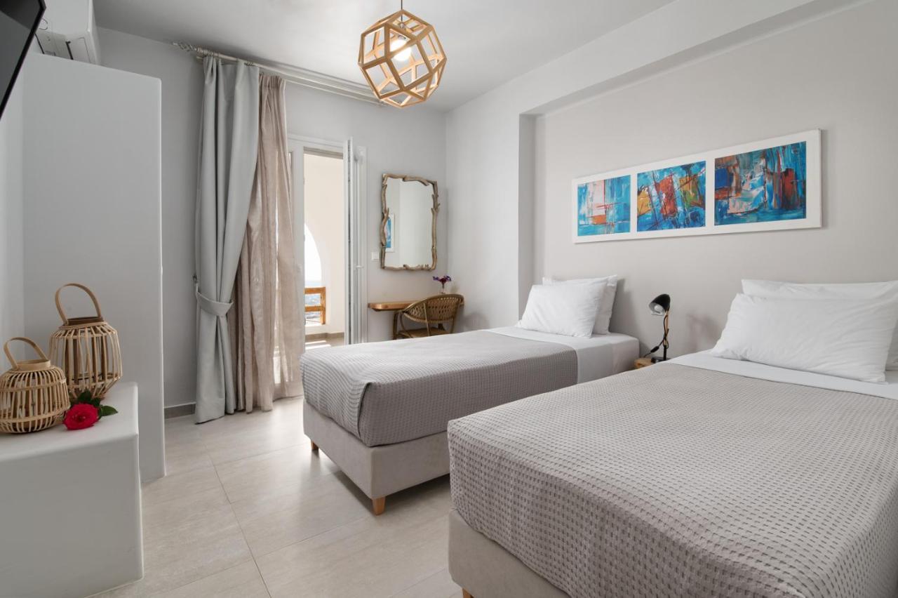 Naxos Skyline Deluxe Villas Agkidia Bagian luar foto